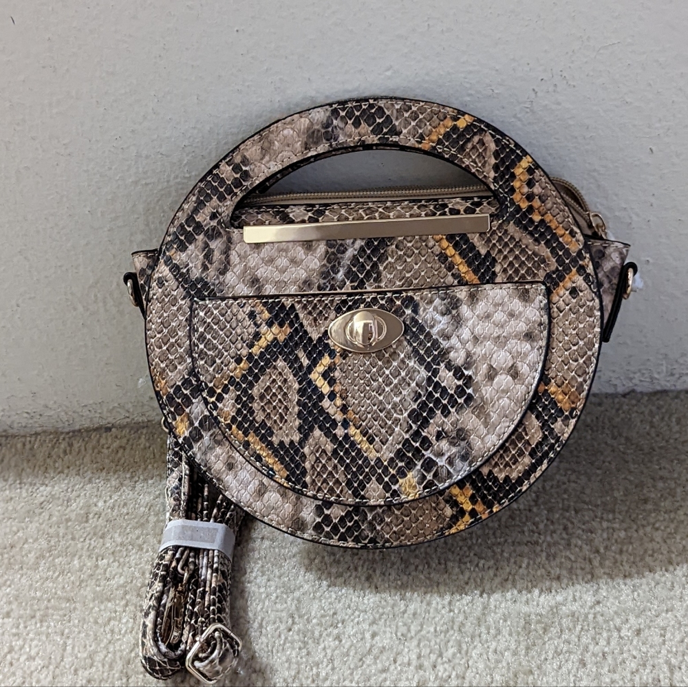 Snake Print Crossbody